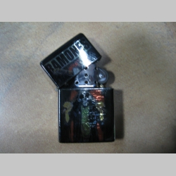 Ramones - doplňovací benzínový zapalovač s vypalovaným obrázkom (balené v darčekovej krabičke)